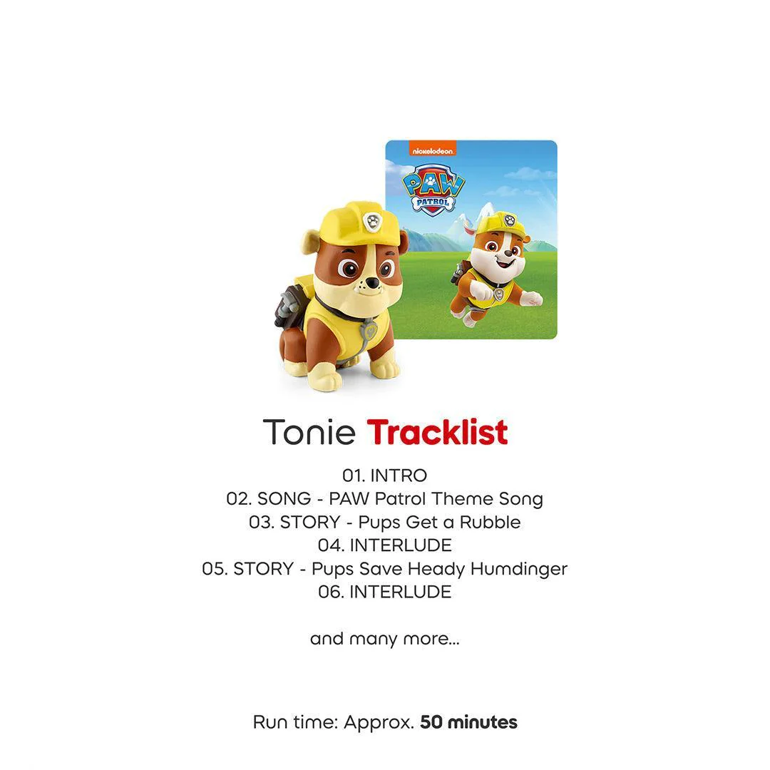 Tonies Paw Patrol - Rubble - Image 4