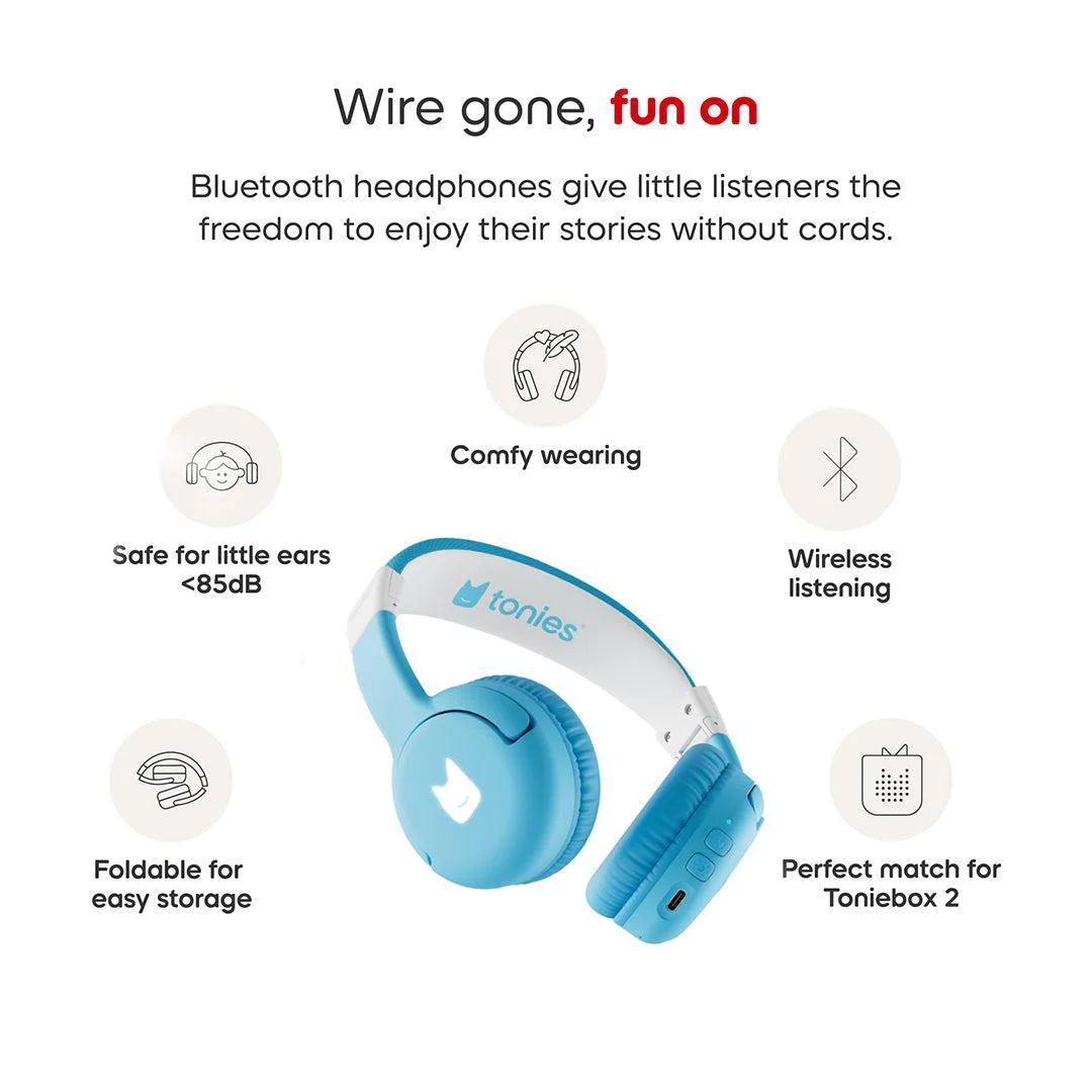 Tonies Toniebox 2 Bluetooth Headphones - Blue - Image 3