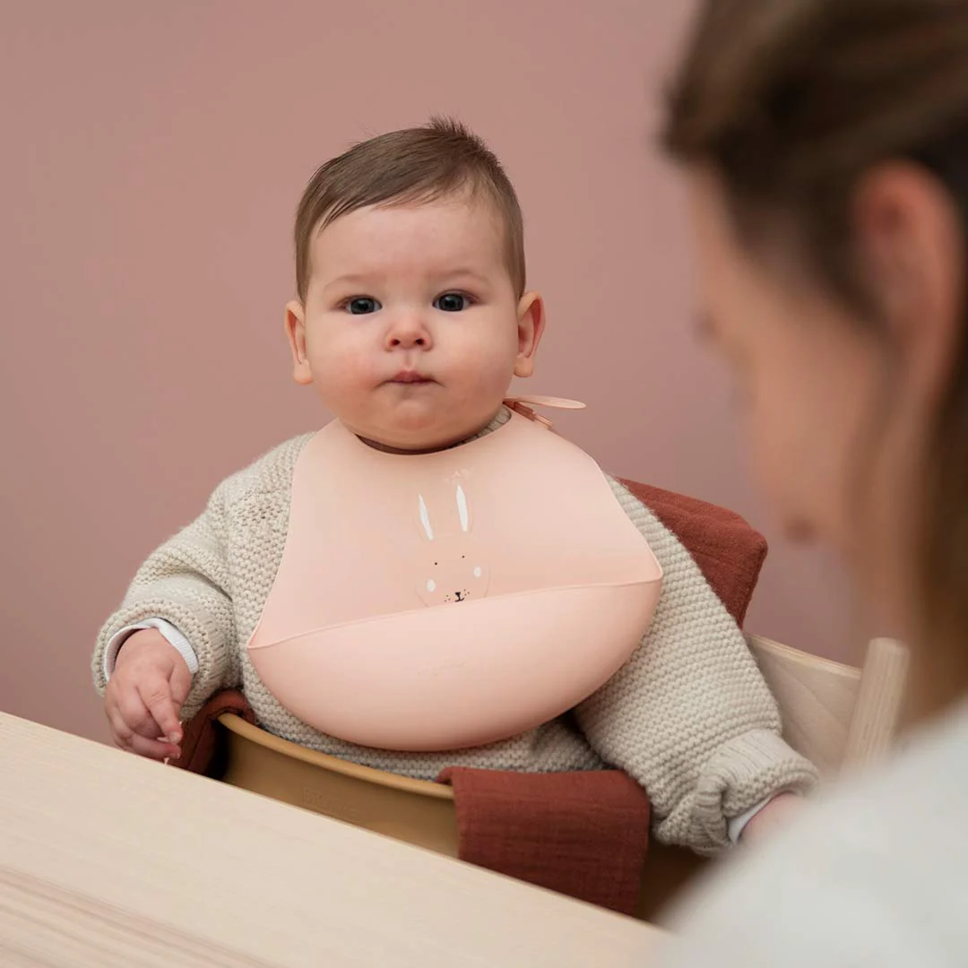 Trixie Silicone Bibs - Mrs Rabbit - 2 Pack - Image 3