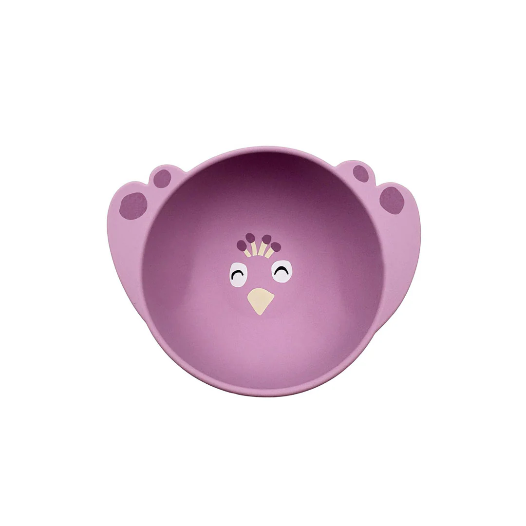 Trixie Silicone Bowl with Suction - Mrs. Peacock