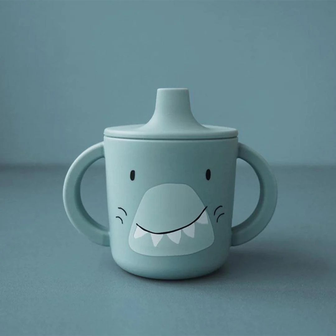 Trixie Silicone Sippy Cup - Mr. Shark - Image 2