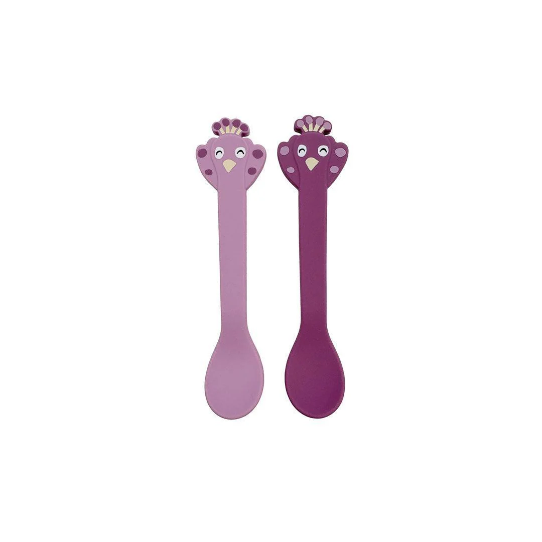 Trixie Silicone Spoon 2-Pack - Mrs. Peacock