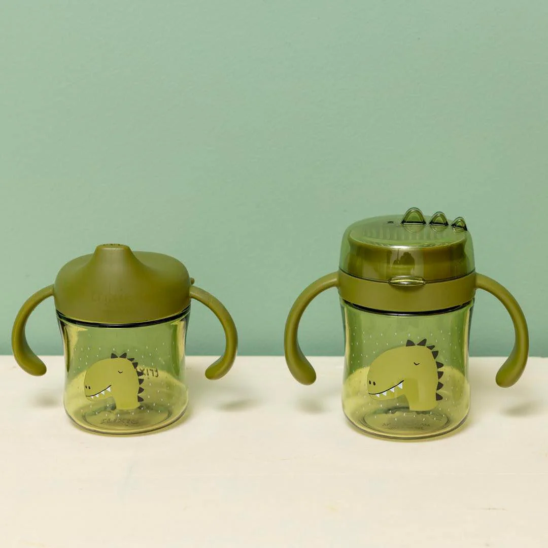 Trixie Sippy Cup with Handles - Mr. Dino - Image 2