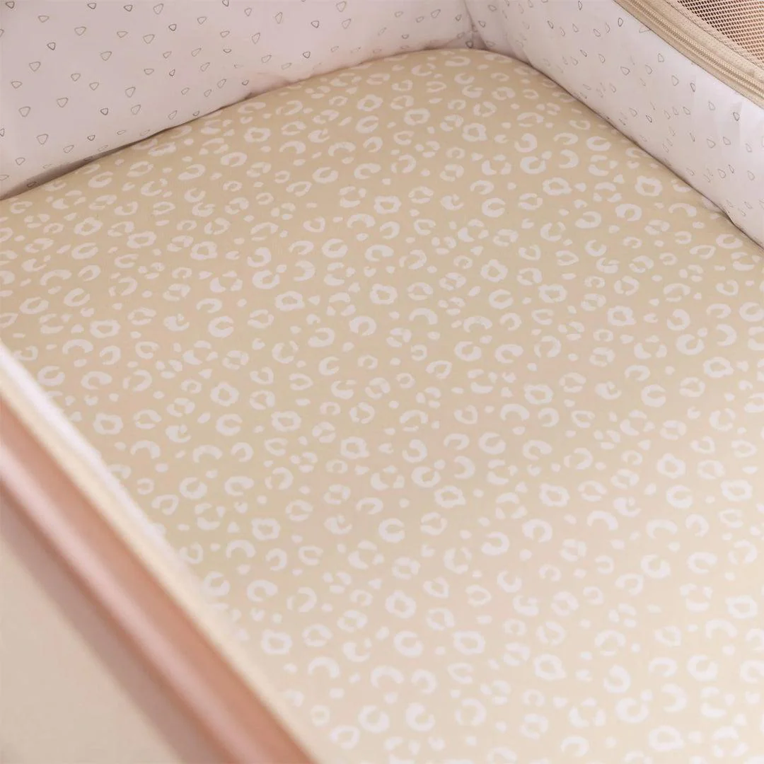 Tutti Bambini Bedside Crib Fitted Sheets - Love Cats