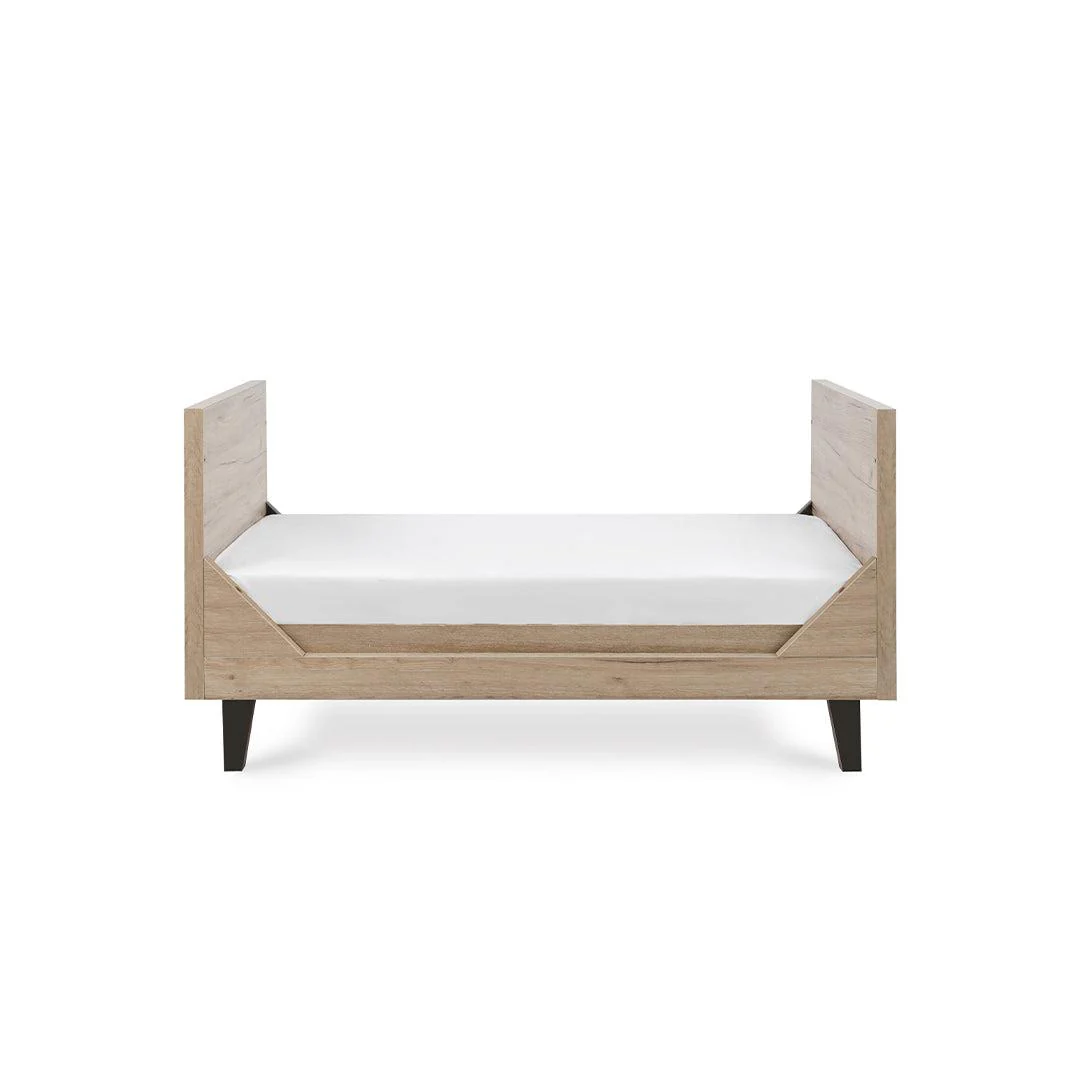 Tutti Bambini Como Cot Bed - Distressed Oak/Slate Grey - Image 8