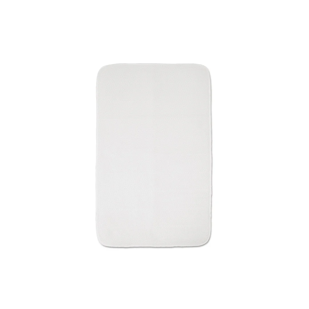 Tutti Bambini CoZee Breathable Mattress Protector - White - Image 2