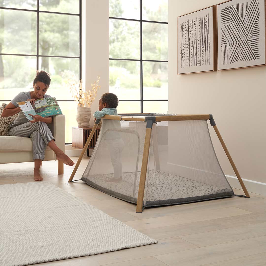 Tutti Bambini CoZee Go - Oak / Charcoal - Image 2