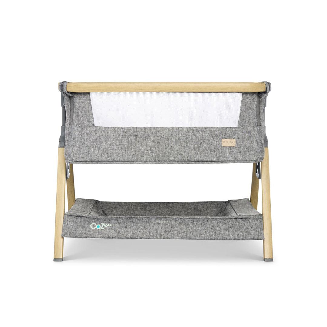 Tutti Bambini Cozee Mini Me Play Crib - Oak/Charcoal - Image 11