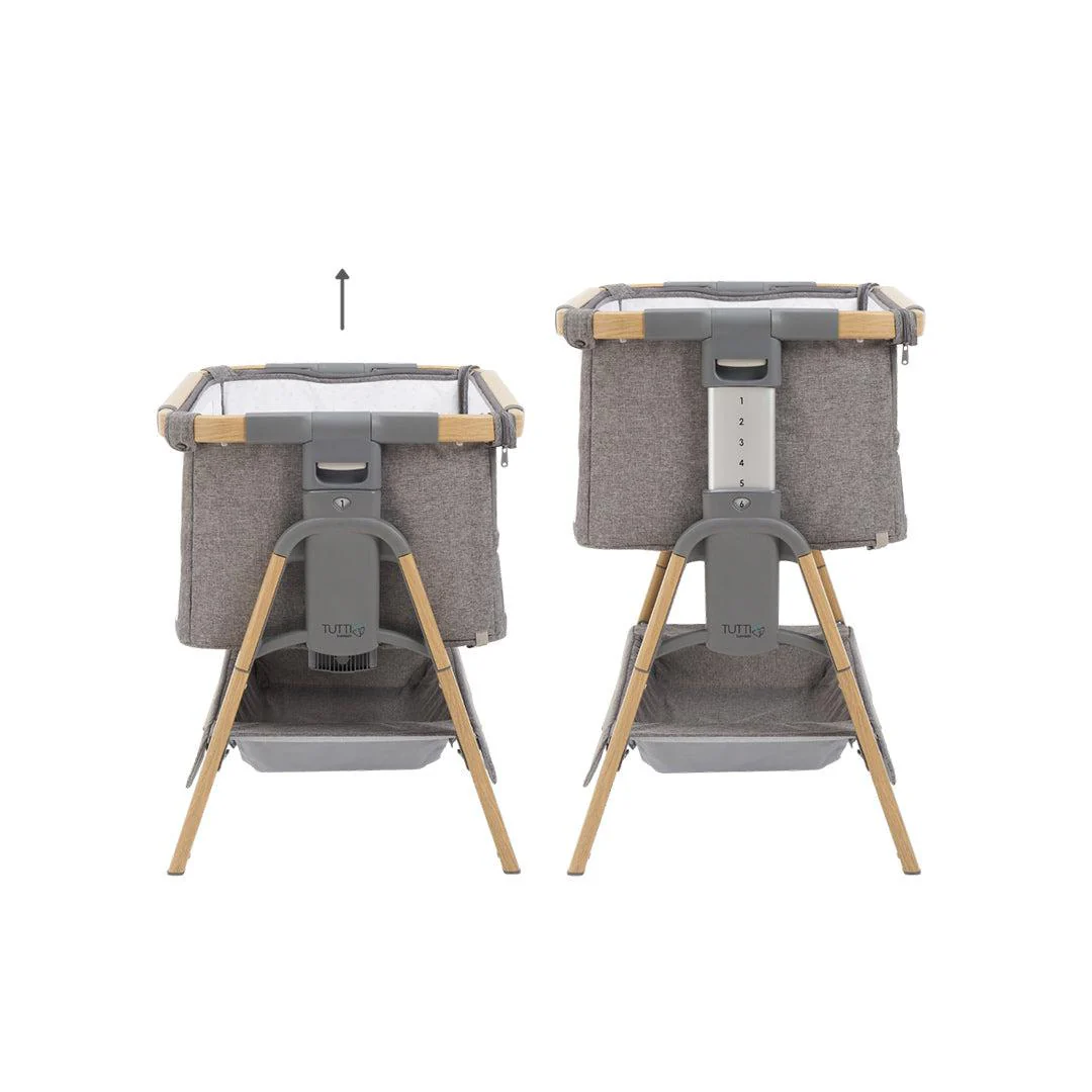 Tutti Bambini CoZee XL Complete Birth To 4+ Years Package - Oak/Charcoal - Image 12