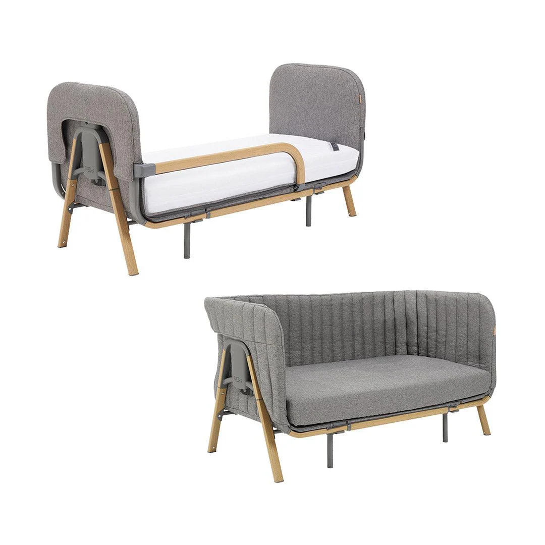 Tutti Bambini CoZee XL Complete Birth To 4+ Years Package - Oak/Charcoal - Image 9