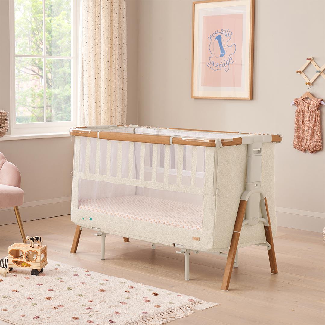 Tutti Bambini CoZee XL - Complete Birth To 4+ Years Package - Scandinavian Walnut/Ecru - Image 4