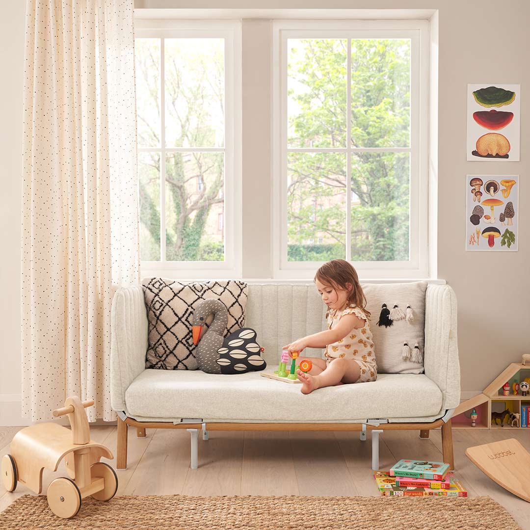 Tutti Bambini CoZee XL - Complete Birth To 4+ Years Package - Scandinavian Walnut/Ecru - Image 5