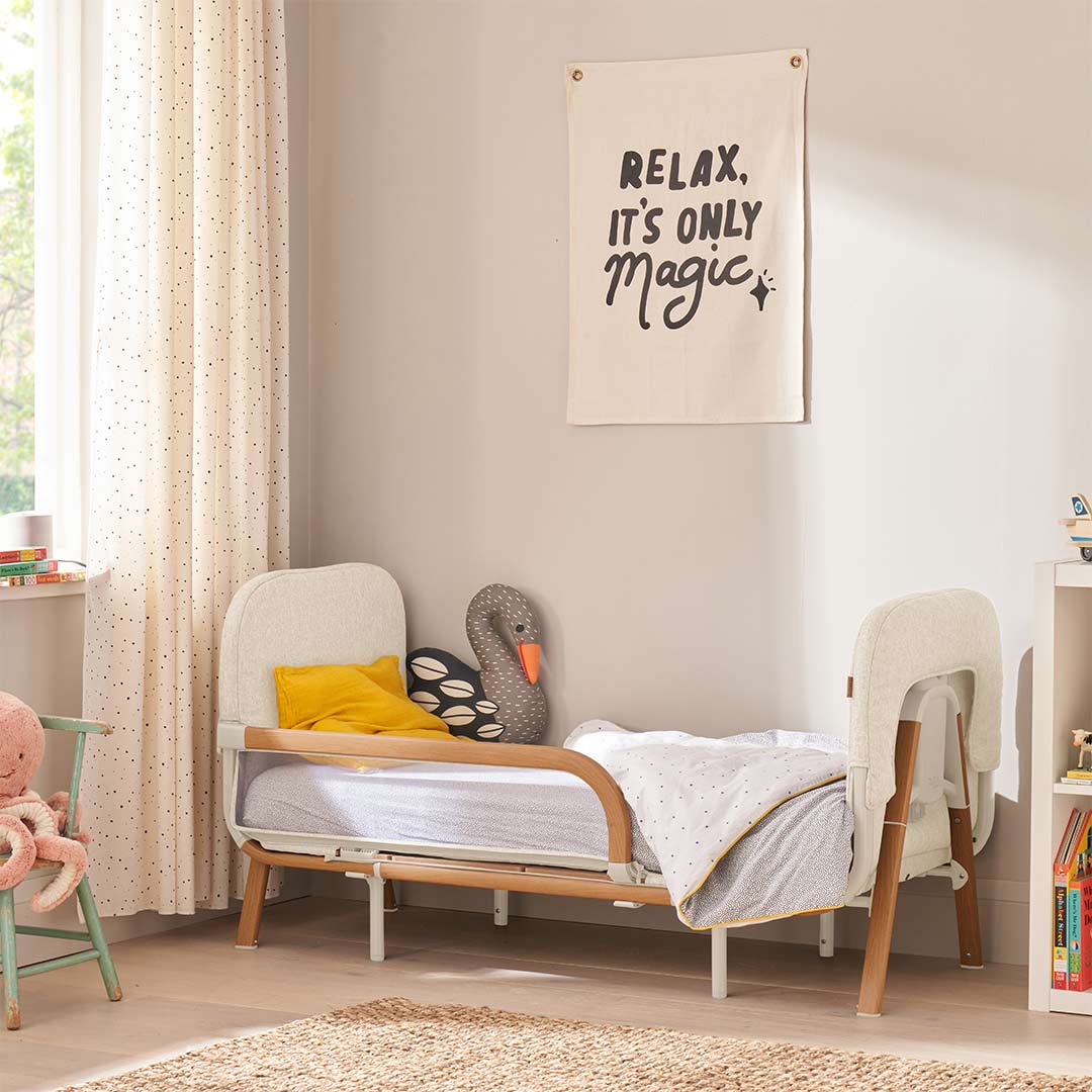 Tutti Bambini CoZee XL - Complete Birth To 4+ Years Package - Scandinavian Walnut/Ecru - Image 6