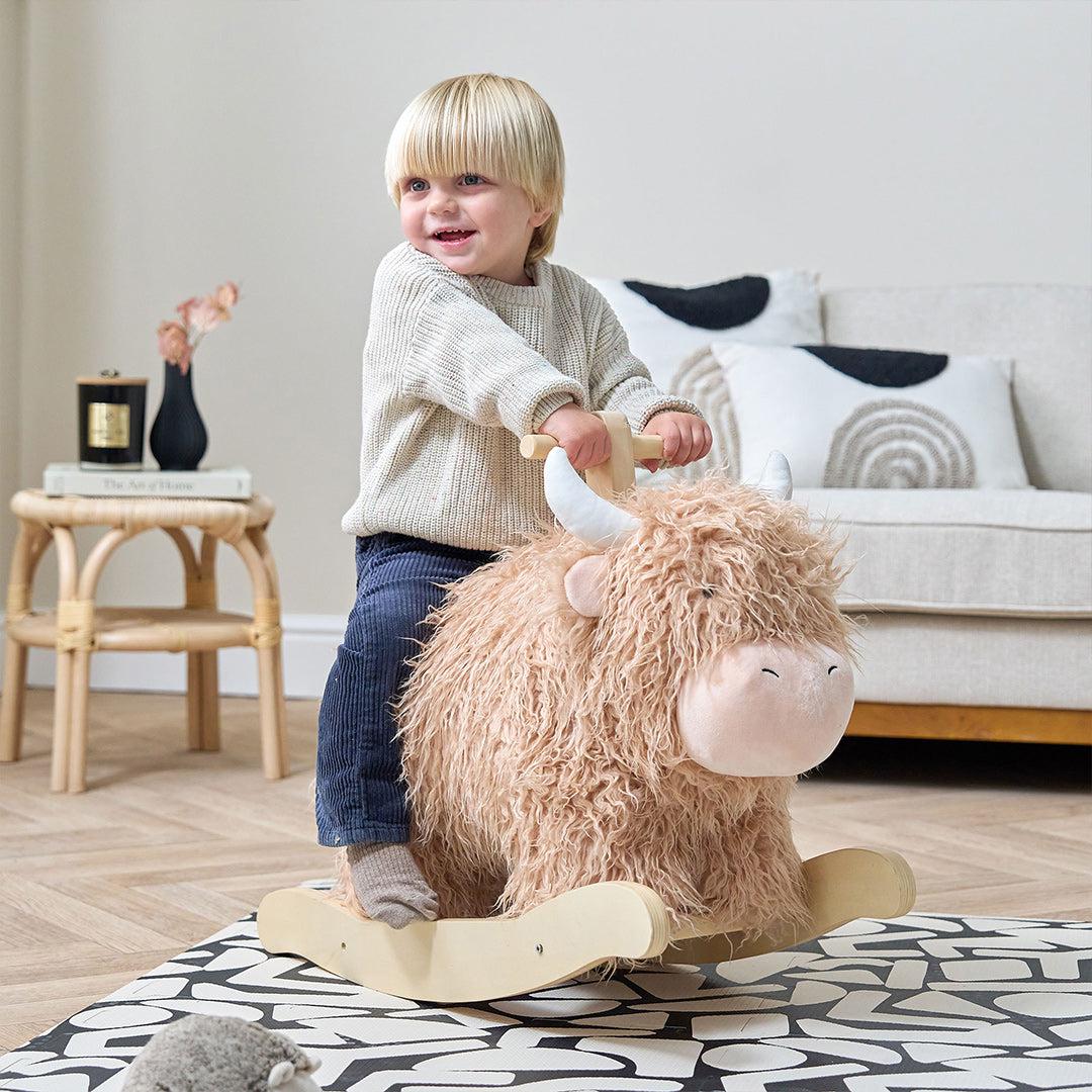 Tutti Bambini Douglas The Highland Cow Rocking Toy - Image 2