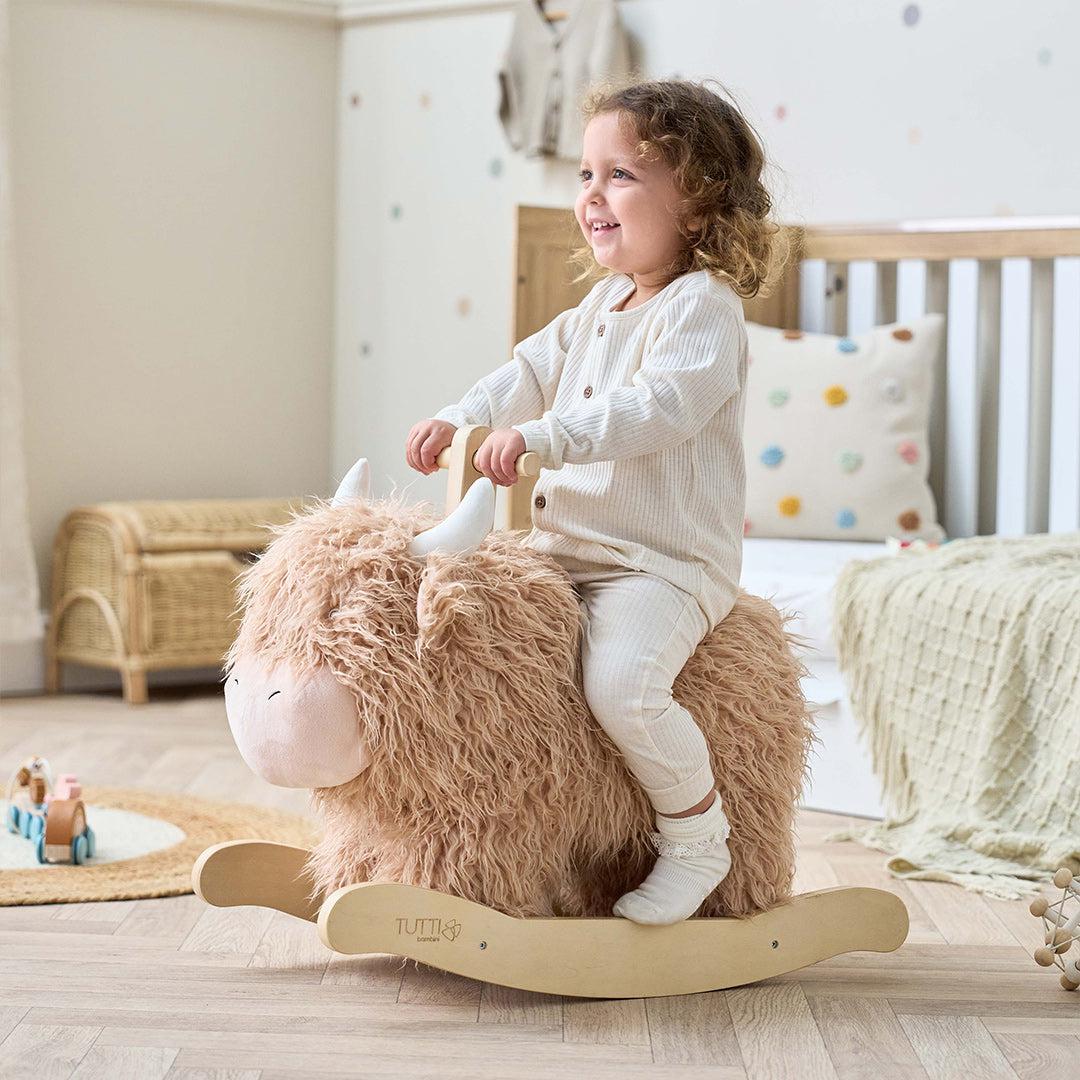 Tutti Bambini Douglas The Highland Cow Rocking Toy - Image 4