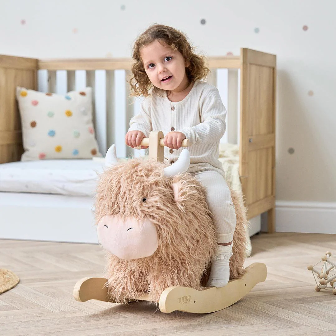 Tutti Bambini Douglas The Highland Cow Rocking Toy - Image 5