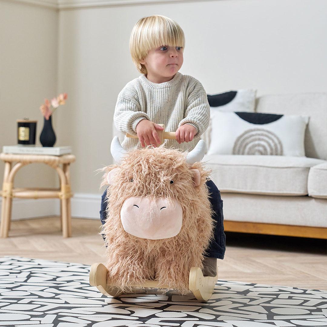 Tutti Bambini Douglas The Highland Cow Rocking Toy - Image 7