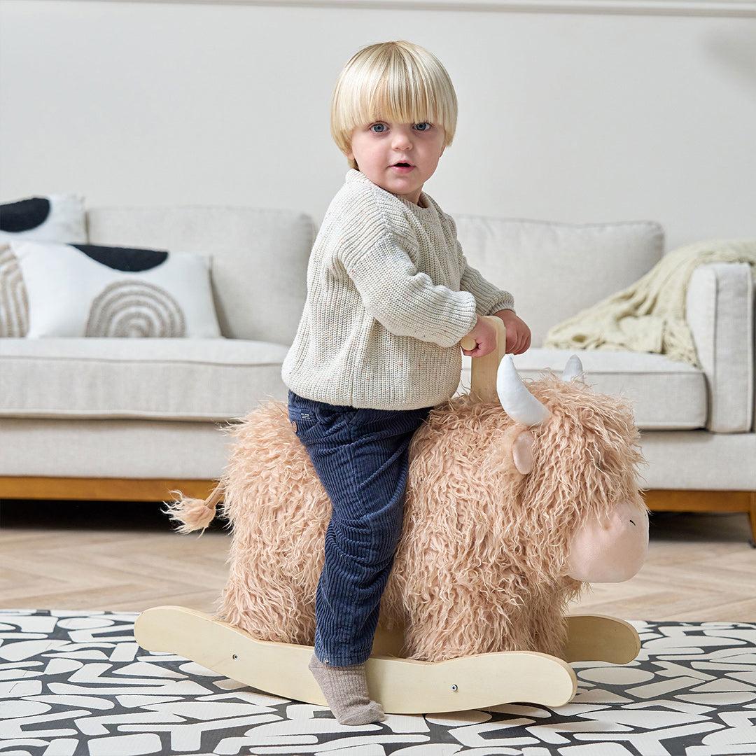 Tutti Bambini Douglas The Highland Cow Rocking Toy - Image 8