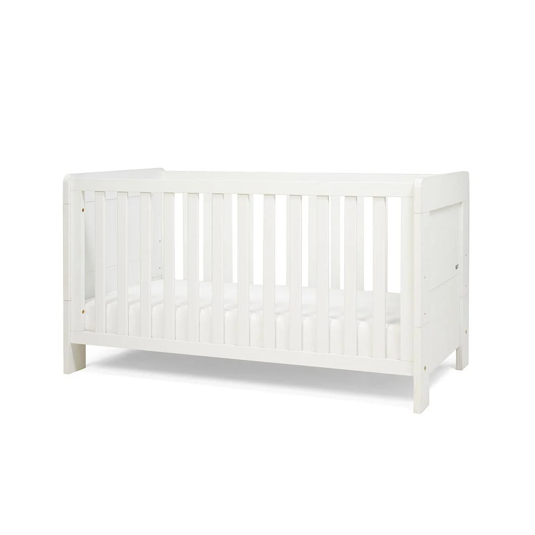 Tutti Bambini Essentials Alba Cot Bed - White - Image 10