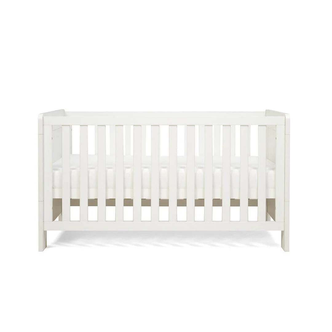 Tutti Bambini Essentials Alba Cot Bed - White - Image 8