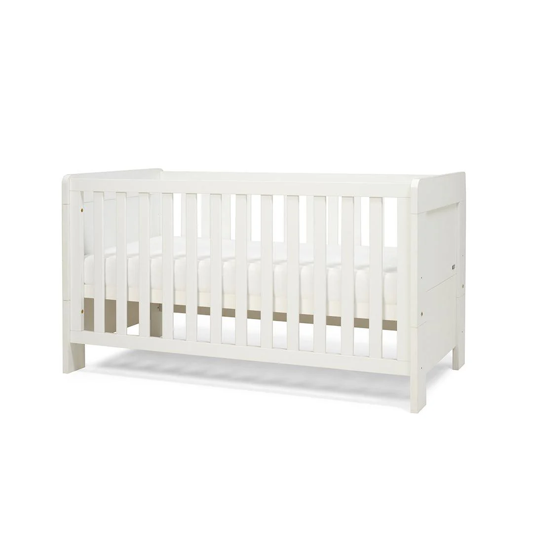 Tutti Bambini Essentials Alba Cot Bed - White - Image 9