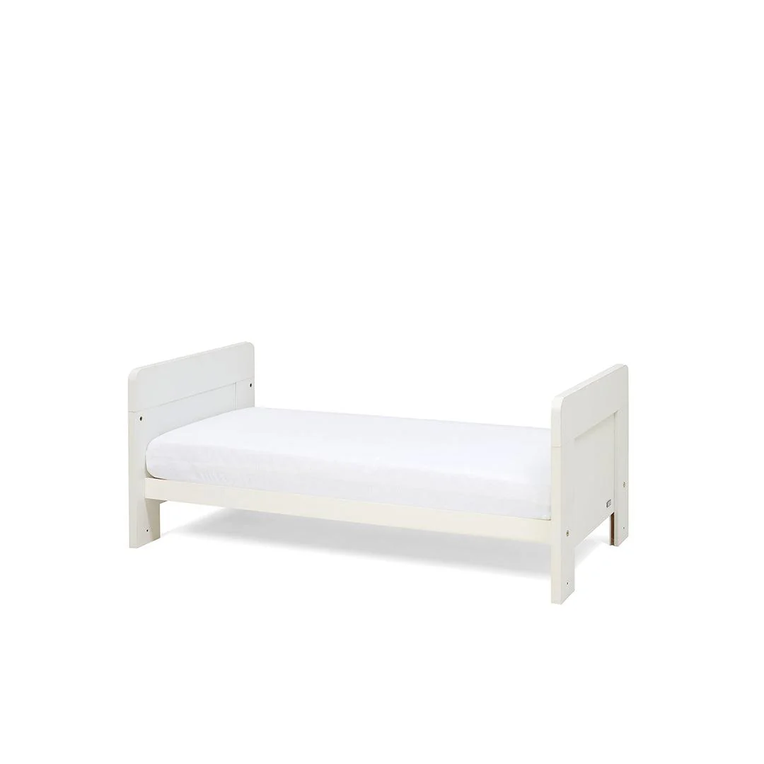 Tutti Bambini Essentials Alba Mini Cot Bed - White - Image 13