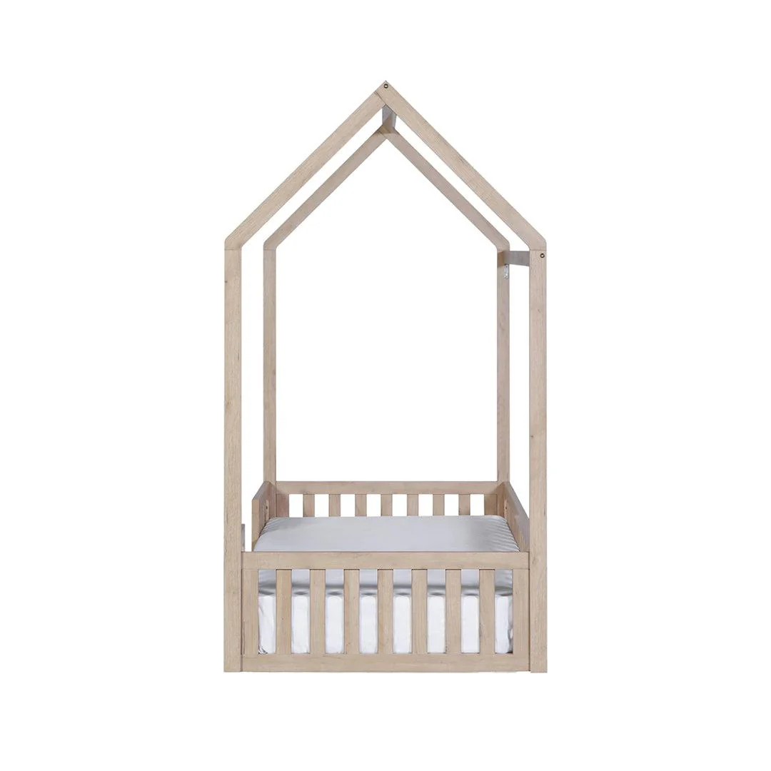 Tutti Bambini Grande Casa Montessori Toddler Floor Bed - Harvest Oak - Image 11