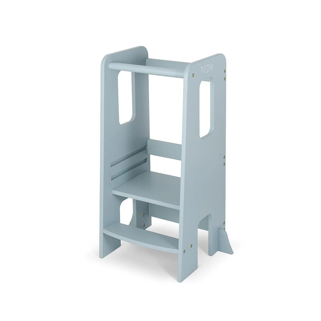 Tutti Bambini Helping Hands Montessori Toddler Learning Tower - Ocean Stone - Image 13