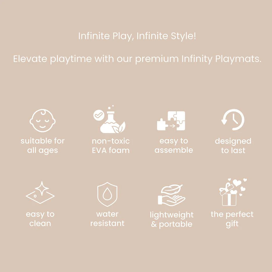 Tutti Bambini Infinity Baby Playmat Bedouin - Sand - Image 11