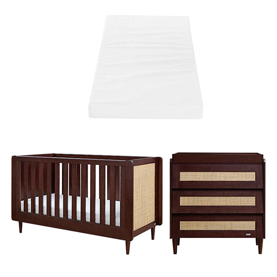 Tutti Bambini Japandi 2 Piece Room Set  - Warm Walnut - Image 11