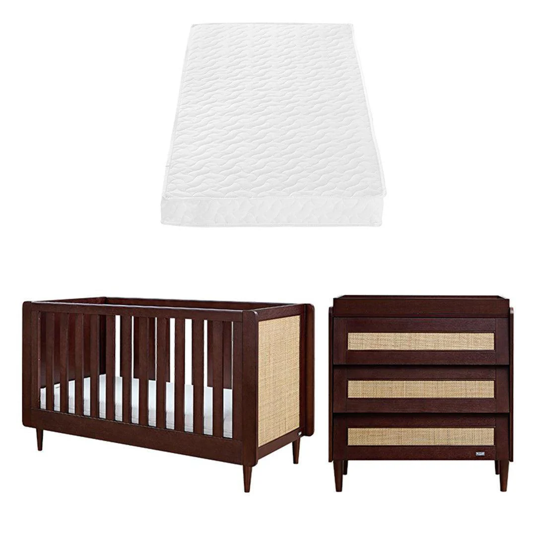 Tutti Bambini Japandi 2 Piece Room Set  - Warm Walnut - Image 13