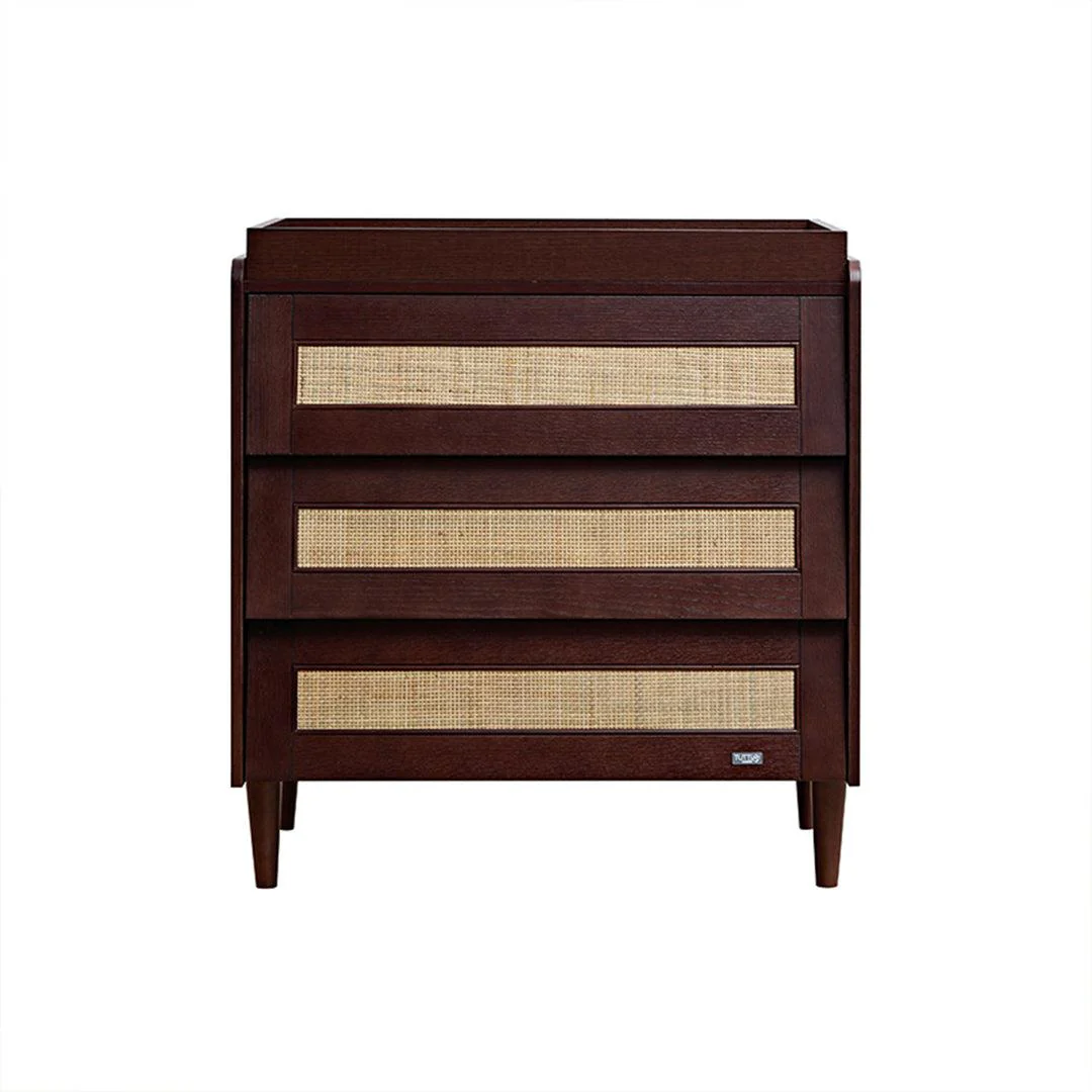 Tutti Bambini Japandi Chest Changer - Warm Walnut