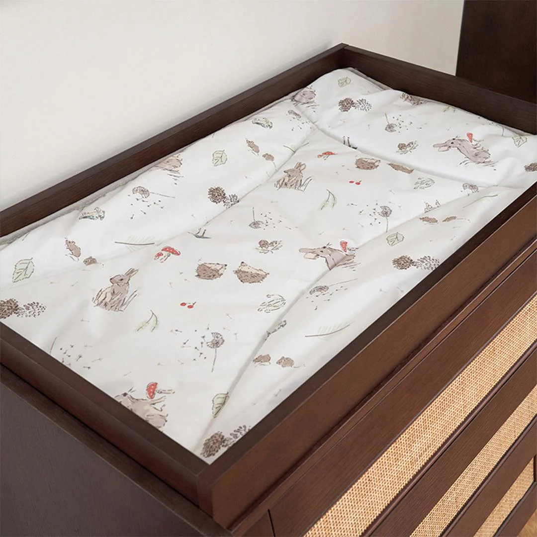 Tutti Bambini Japandi Chest Changer - Warm Walnut - Image 5