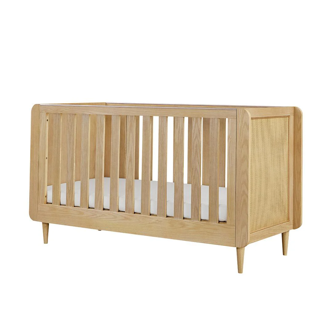 Tutti Bambini Japandi Cot Bed - Light Oak - Image 12