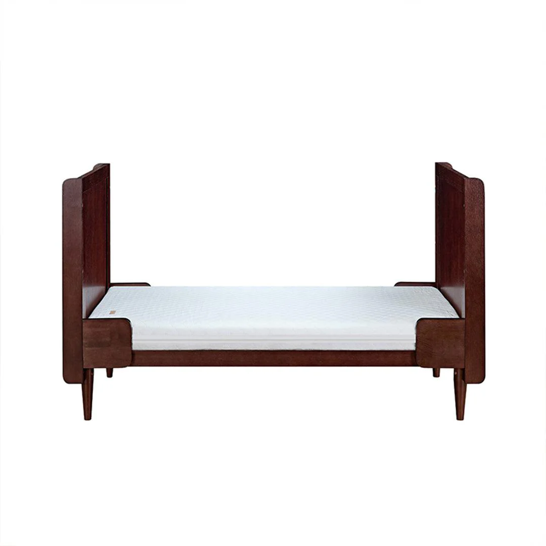 Tutti Bambini Japandi Cot Bed - Warm Walnut - Image 11