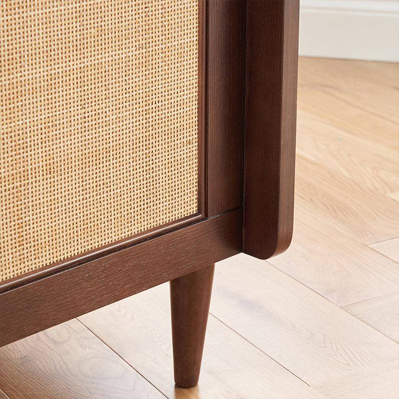 Tutti Bambini Japandi Cot Bed - Warm Walnut - Image 4