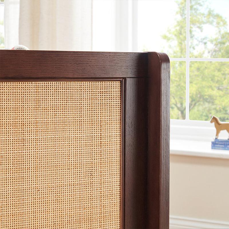Tutti Bambini Japandi Cot Bed - Warm Walnut - Image 5