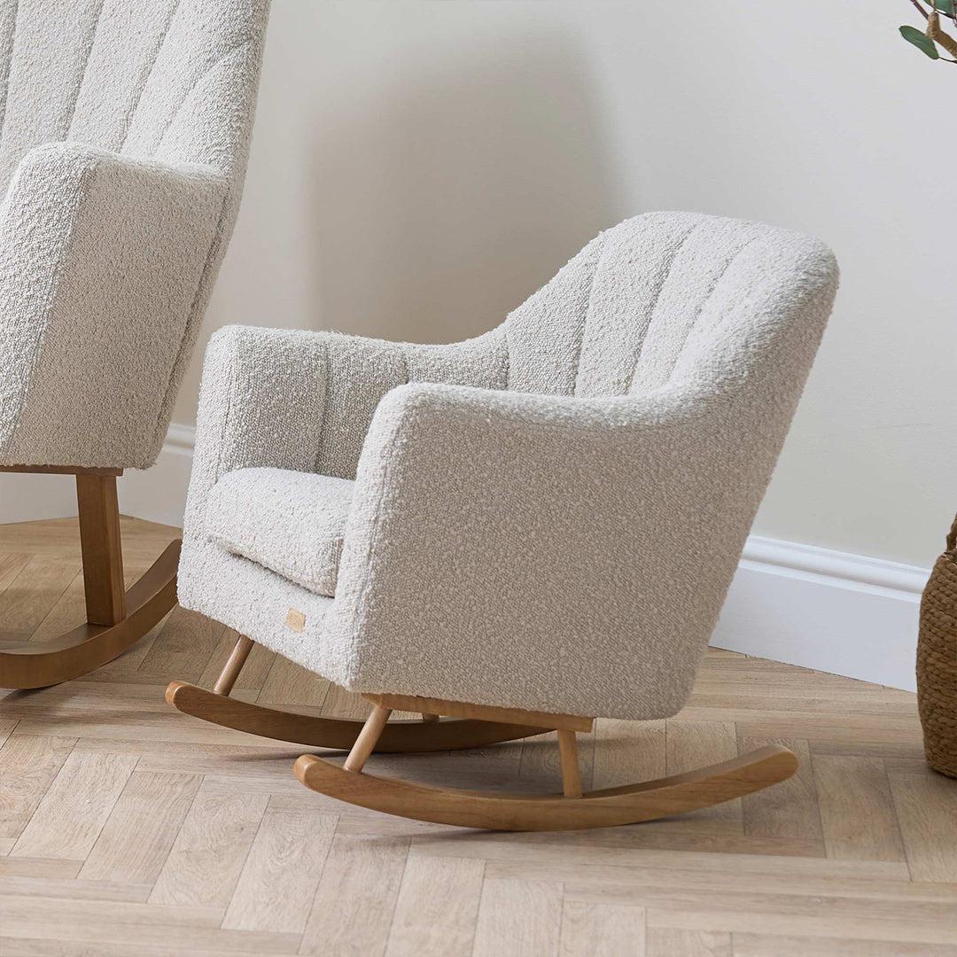 Tutti Bambini Jonah Mini Me Children's Rocking Chair - Boucle Mushroom - Image 4