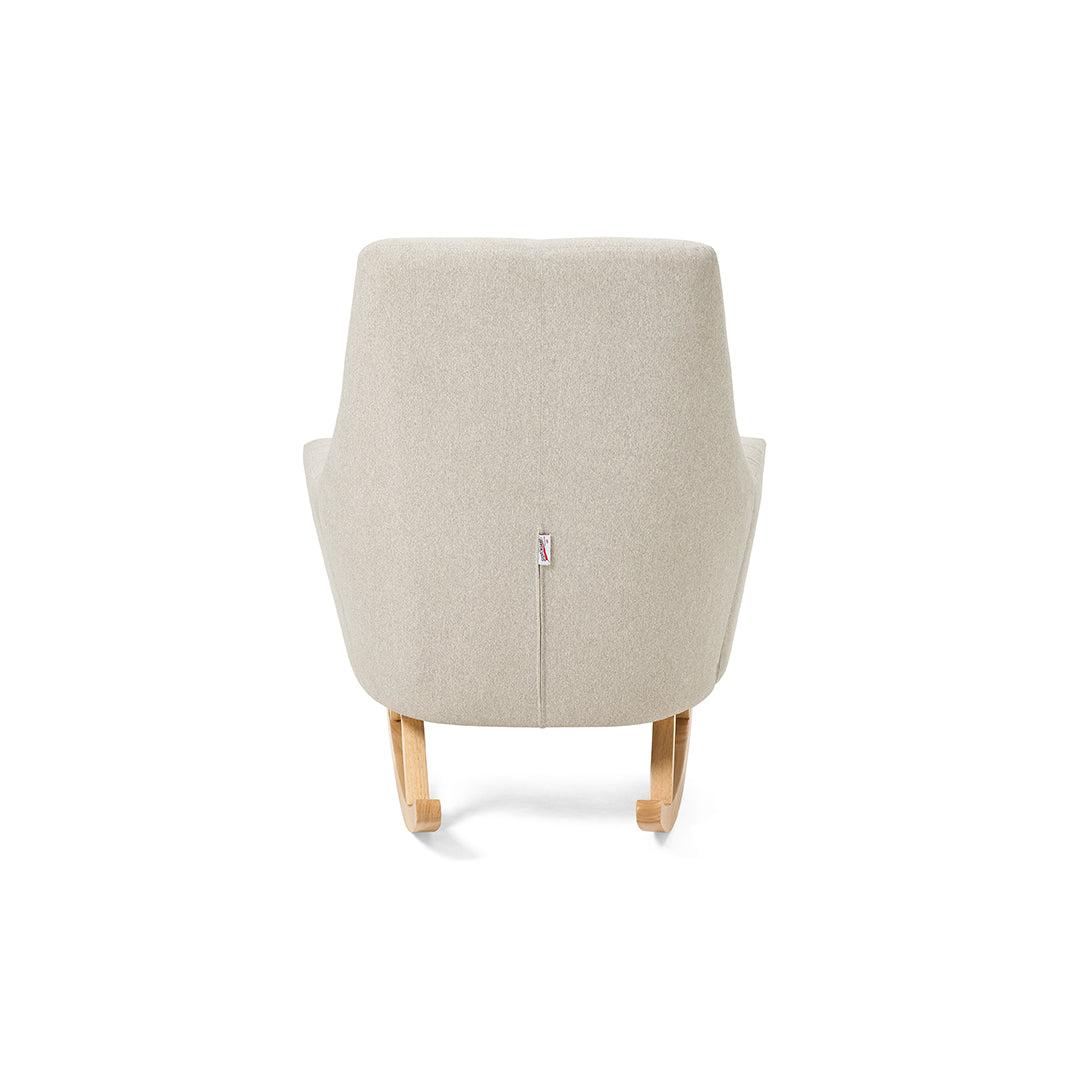 Tutti Bambini Jonah Rocking Chair + Foot Stool - Pebble - Image 9
