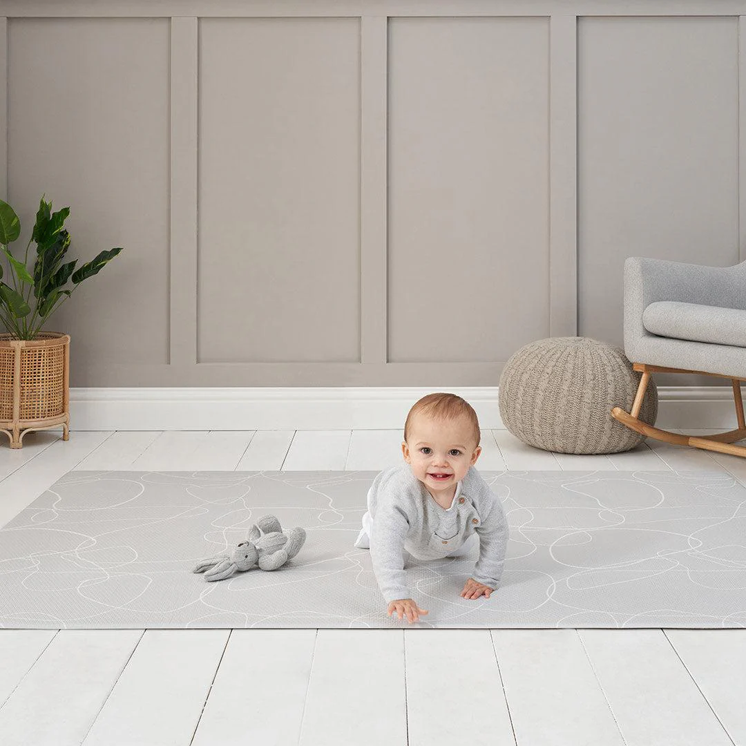 Tutti Bambini Luxury Padded XL Reversible Playmat  - Bubble & Terrazzo - Image 4