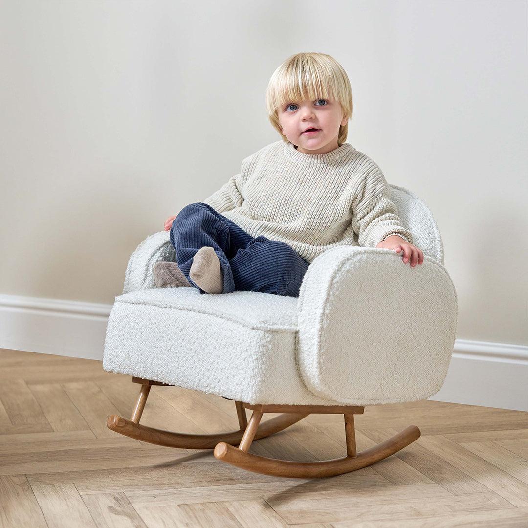 Tutti Bambini Micah Mini Me Children's Rocking Chair - Fresh Cream - Image 2