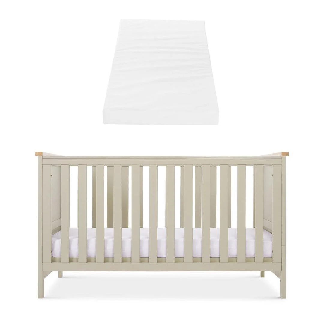 Tutti Bambini Misha Cot Bed - Mushroom / Golden Oak - Image 16