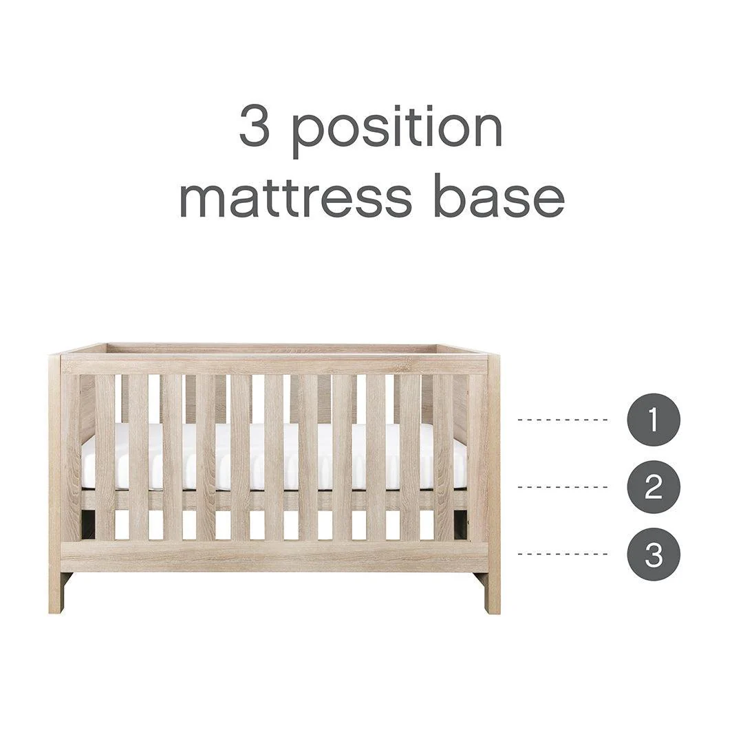 Tutti Bambini Modena 3 Piece Room Set - Oak - Image 7