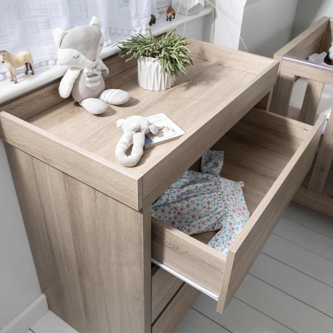 Tutti Bambini Modena Changing Unit - Oak - Image 4