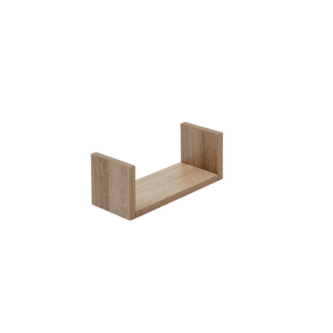 Tutti Bambini Modena Set of Three U-Shaped Wall Shelves - Oak - Image 4