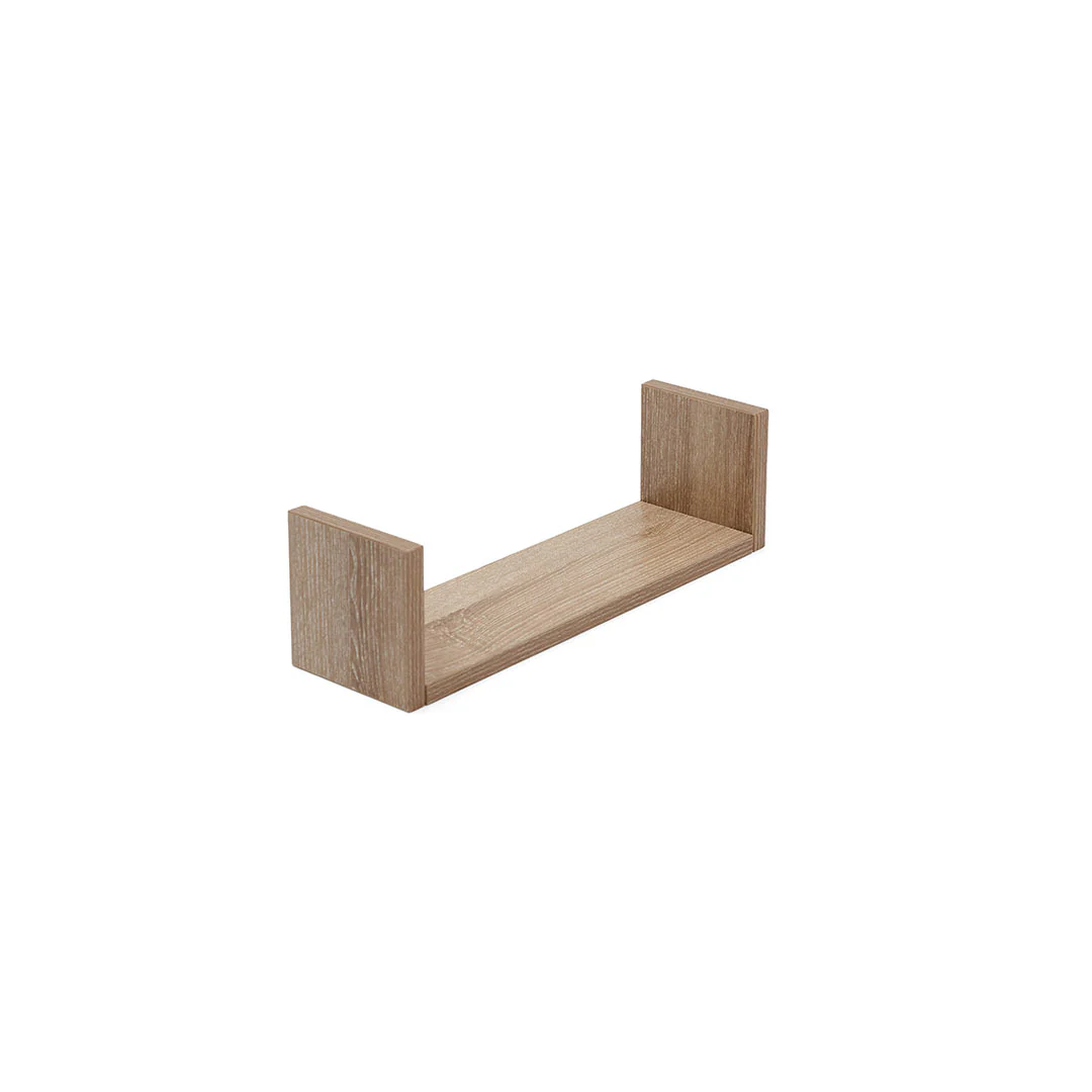 Tutti Bambini Modena Set of Three U-Shaped Wall Shelves - Oak - Image 5