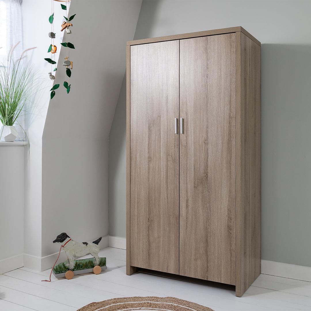 Tutti Bambini Modena Wardrobe - Oak - Image 2