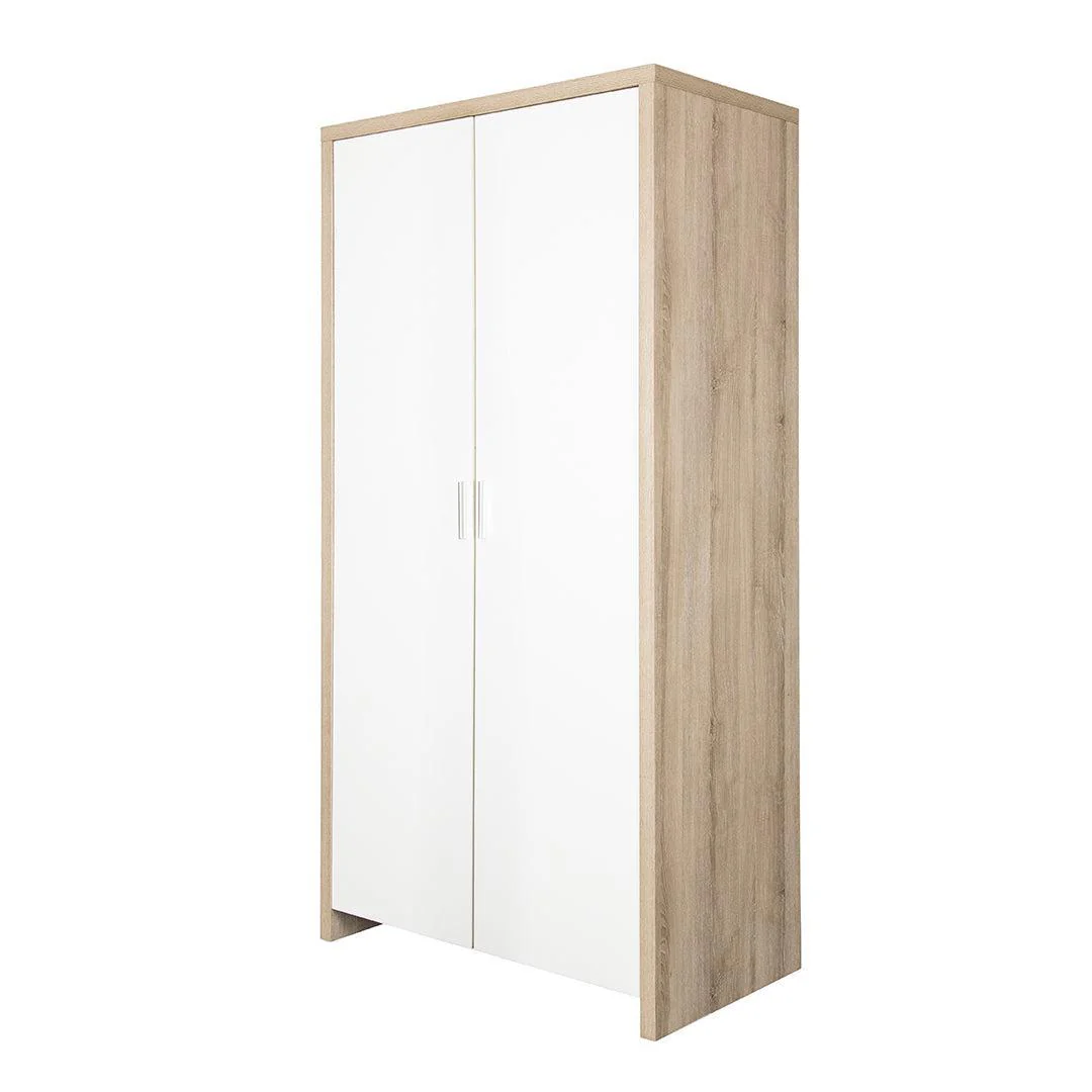 Tutti Bambini Modena Wardrobe - White/Oak - Image 5