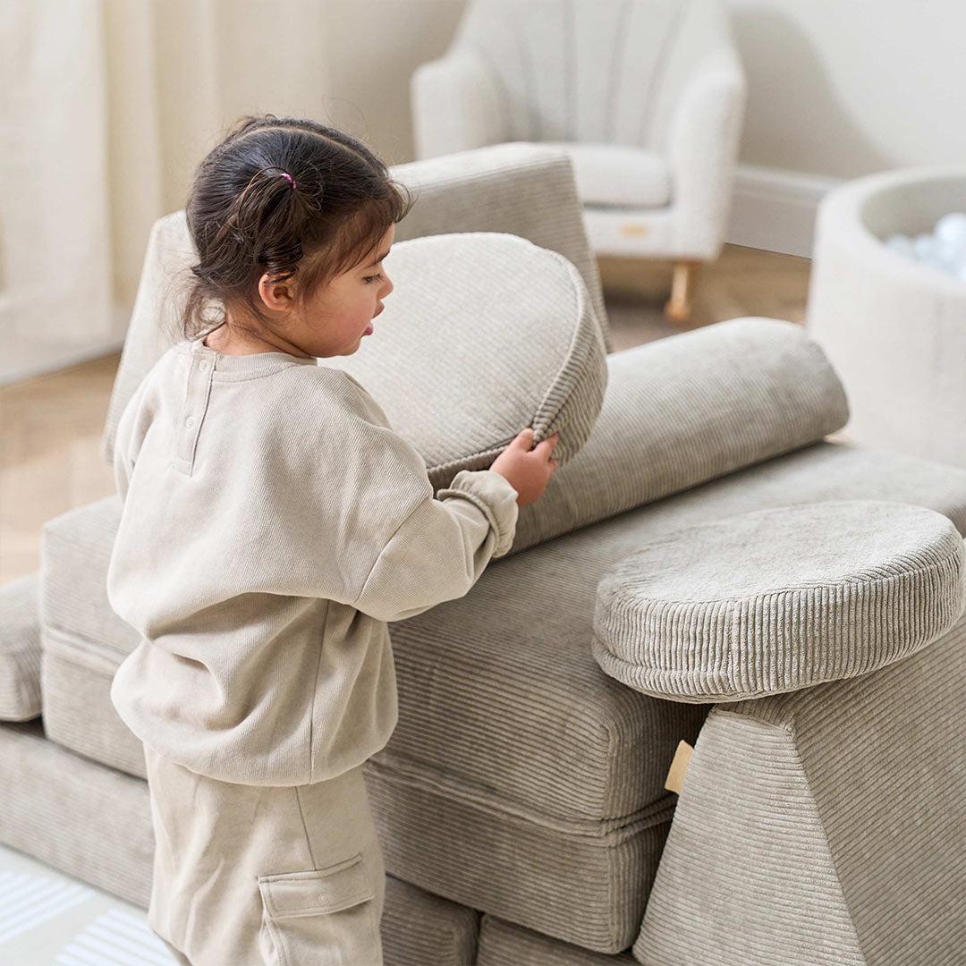Tutti Bambini Playrama Montessori Kids Play Sofa - Mushroom - Image 10