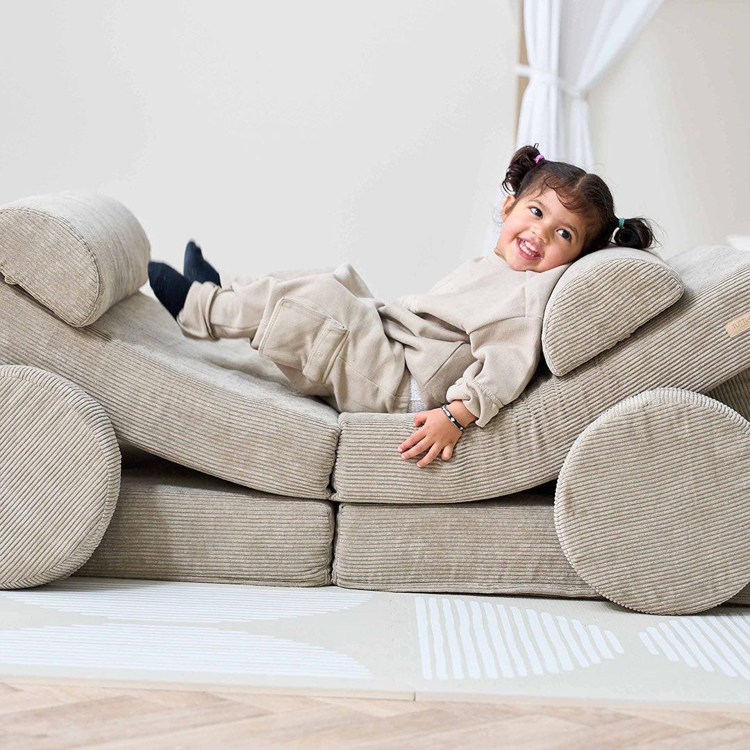 Tutti Bambini Playrama Montessori Kids Play Sofa - Mushroom - Image 9